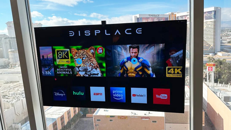 Displace TV — первый в мире 55-дюймовый беспроводной телевизор