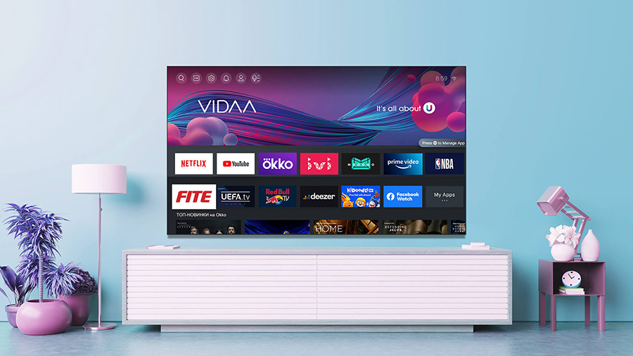 Vidaa Smart TV от Hisense и ее особенности