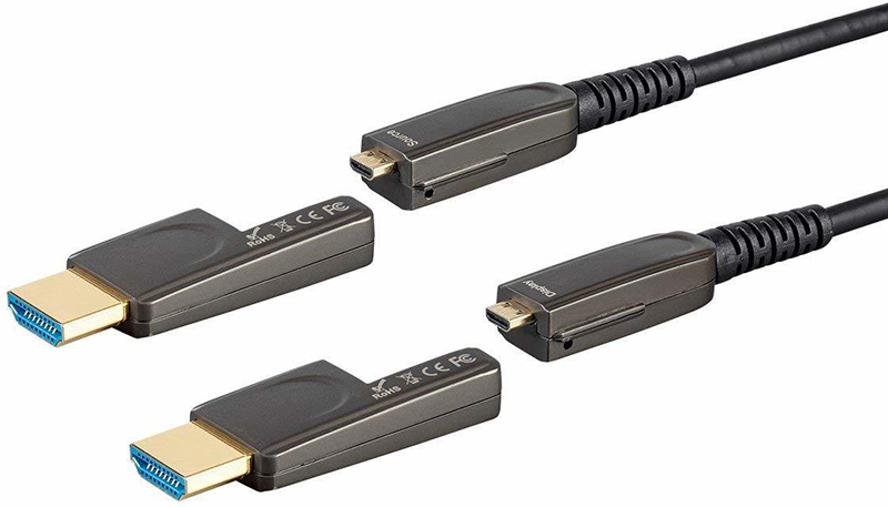 Оптический HDMI кабель со съемными коннекторами