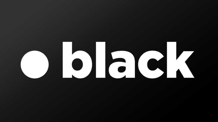 black