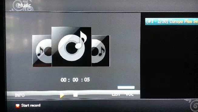 Шаринг на ресивере Dr.HD D15