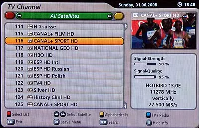 Обзор HD-ресиверов: Vantage HD7100, Kathren UFS 910, Golden Interstar S890