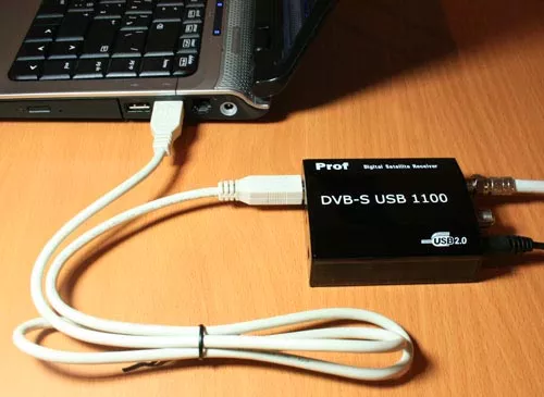 prof1100_notebook Спутниковое ТВ на ноутбуке с помощью Prof DVB-S 1100 USB