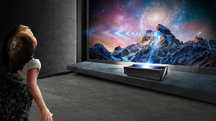 Лазерный телевизор Hisense L9Q: гигантское изображение до 200 дюймов